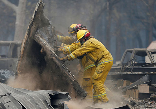 The Role of Life-Saving Firefighters in the California Camp Fire